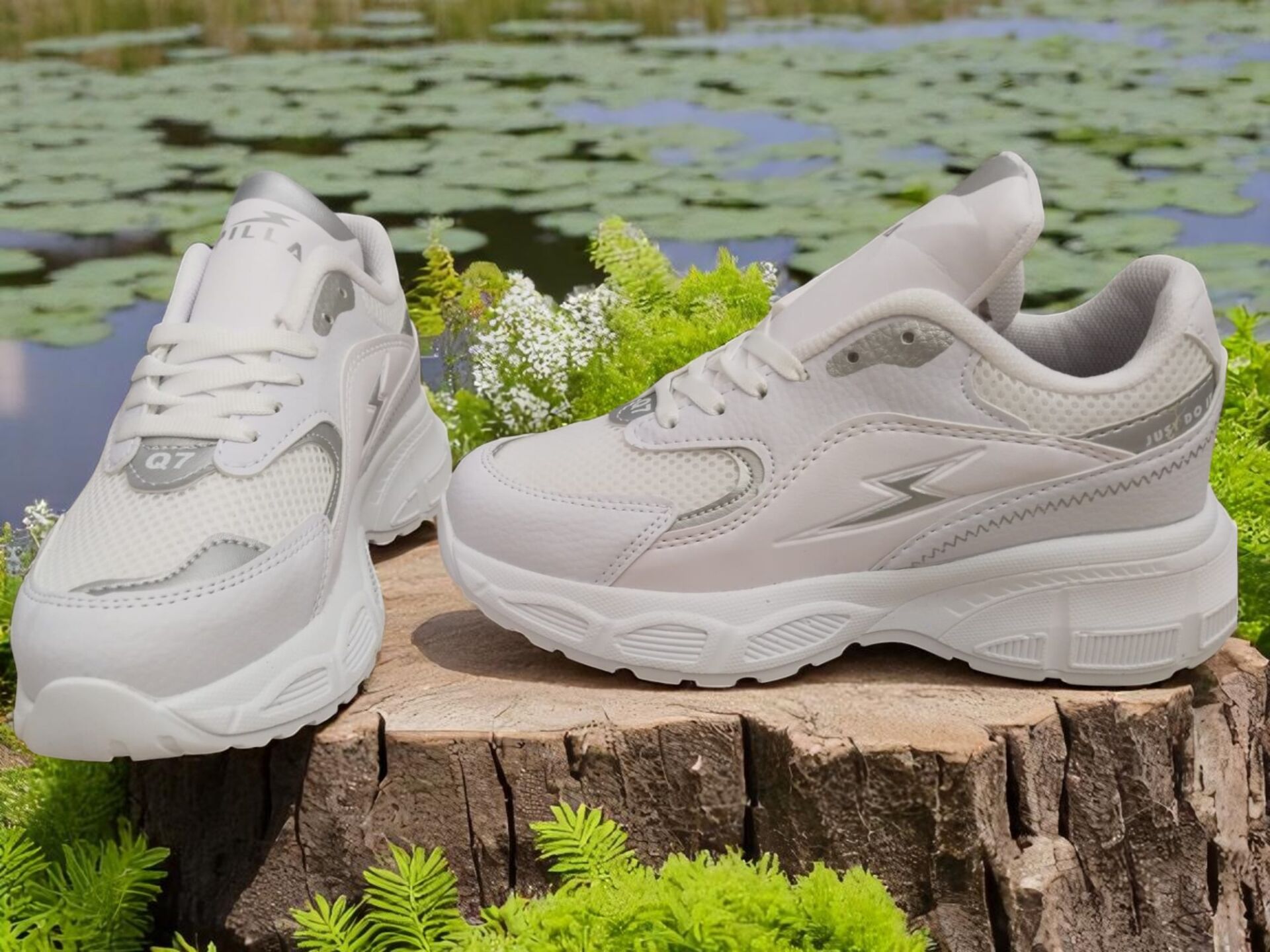 Kadın Günlük Beyaz Spor Ayakkabısı