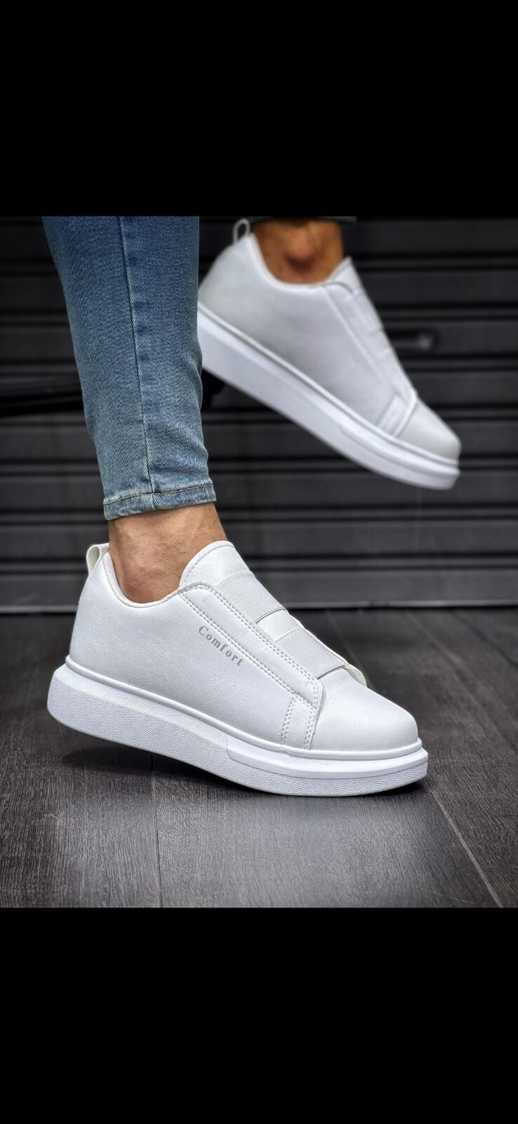 Erkek Casual Beyaz Ayakkabı