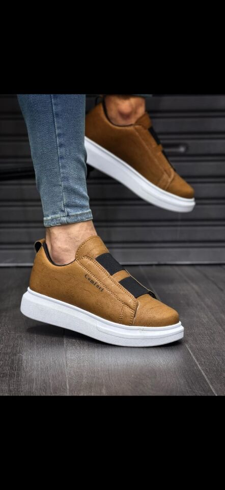 Comfort Erkek  Casual Kahverengi Ayakkabı