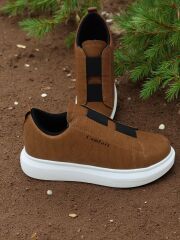 Comfort Erkek  Casual Kahverengi Ayakkabı