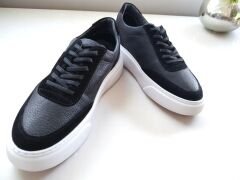 Hakiki Deri Siyah Casual Erkek Ayakkabısı