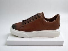 Hakiki Deri Kahverengi Casual Erkek Ayakkabısı