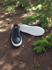 Hakiki Deri Casual Siyah Erkek Ayakkabısı