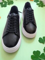 Hakiki Deri Casual Siyah Erkek Ayakkabısı