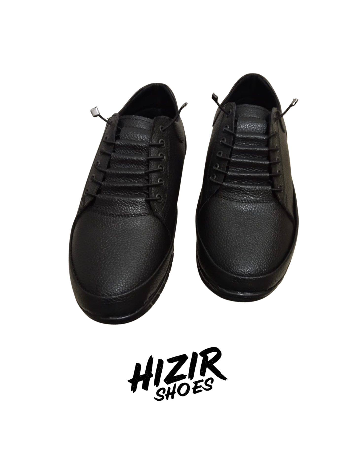 Erkek Siyah Vegan Deri Ayakkabı