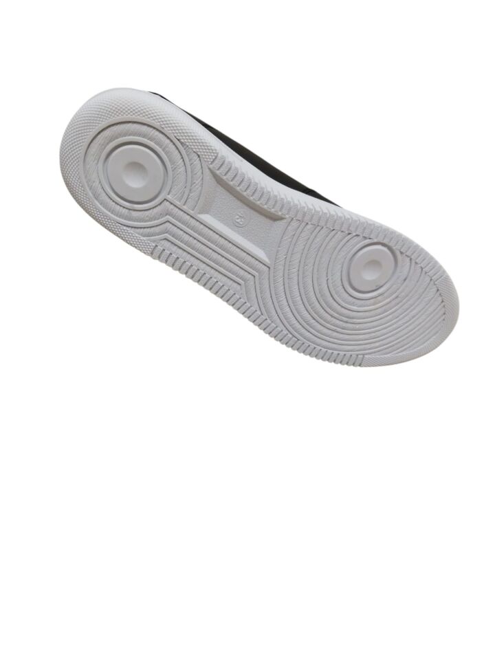 Erkek Siyah Beyaz Spor Ayakkabısı