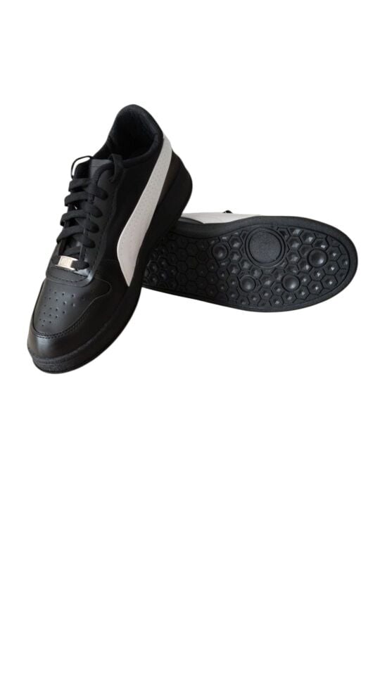 Erkek Siyah Günlük Spor Ayakkabısı