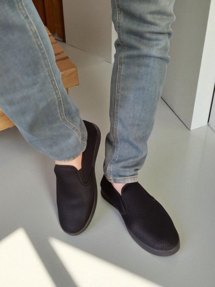 Siyah Triko Erkek Ayakkabısı