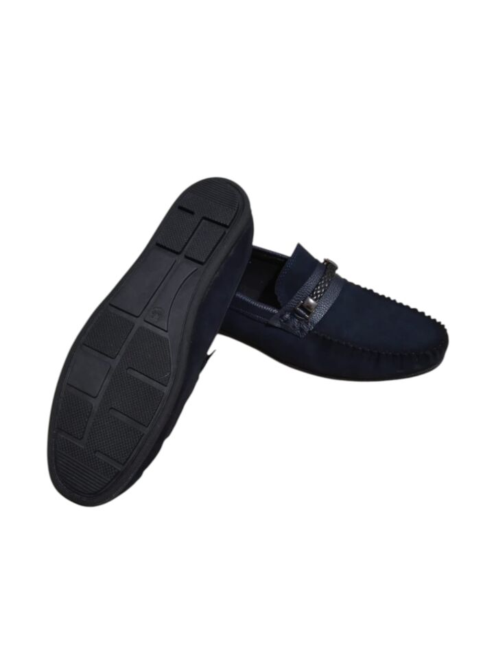 Erkek Mavi Loafer Ayakkabı