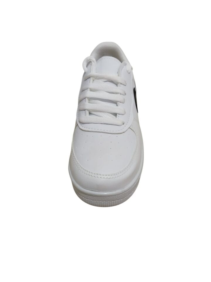 Kadın Beyaz Siyah Günlük&Spor Ayakkabısı