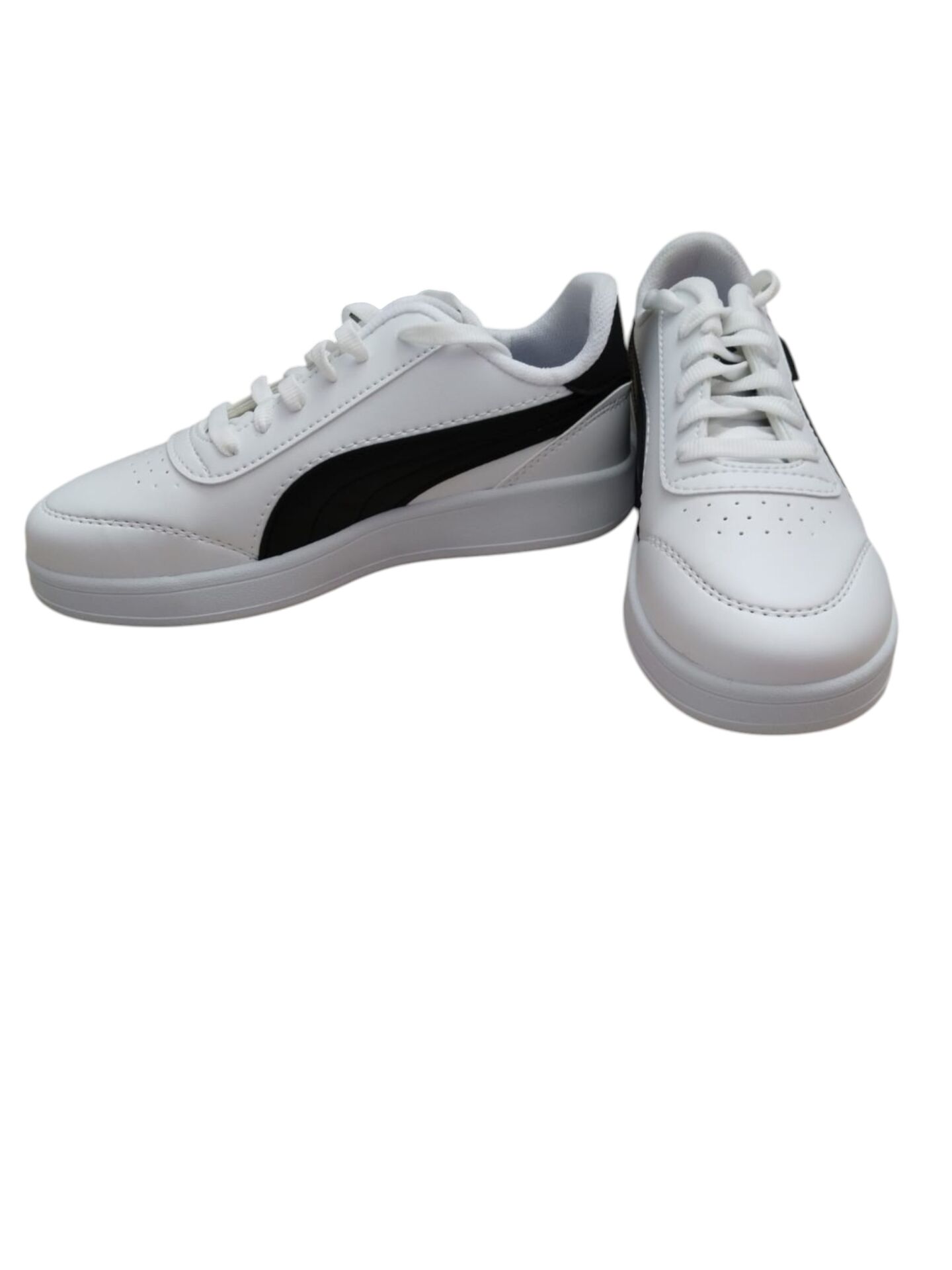 Kadın Beyaz Siyah Günlük Spor Ayakkabısı