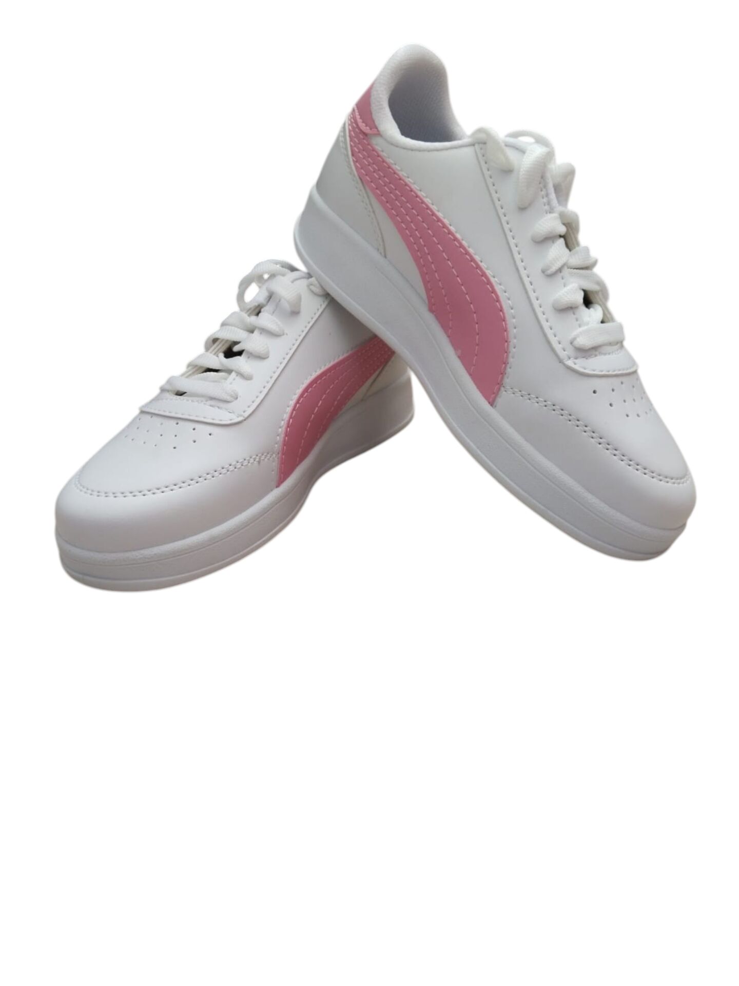 Kadın Beyaz Pembe Günlük Spor Ayakkabısı