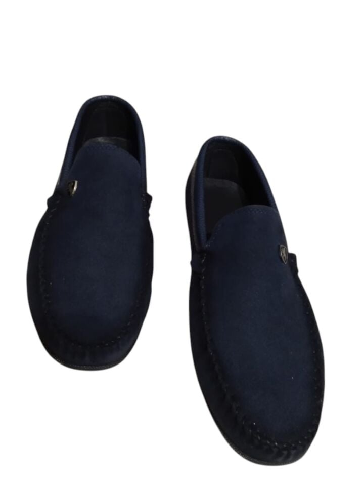 Mavi Renk Erkek Loafer Ayakkabı