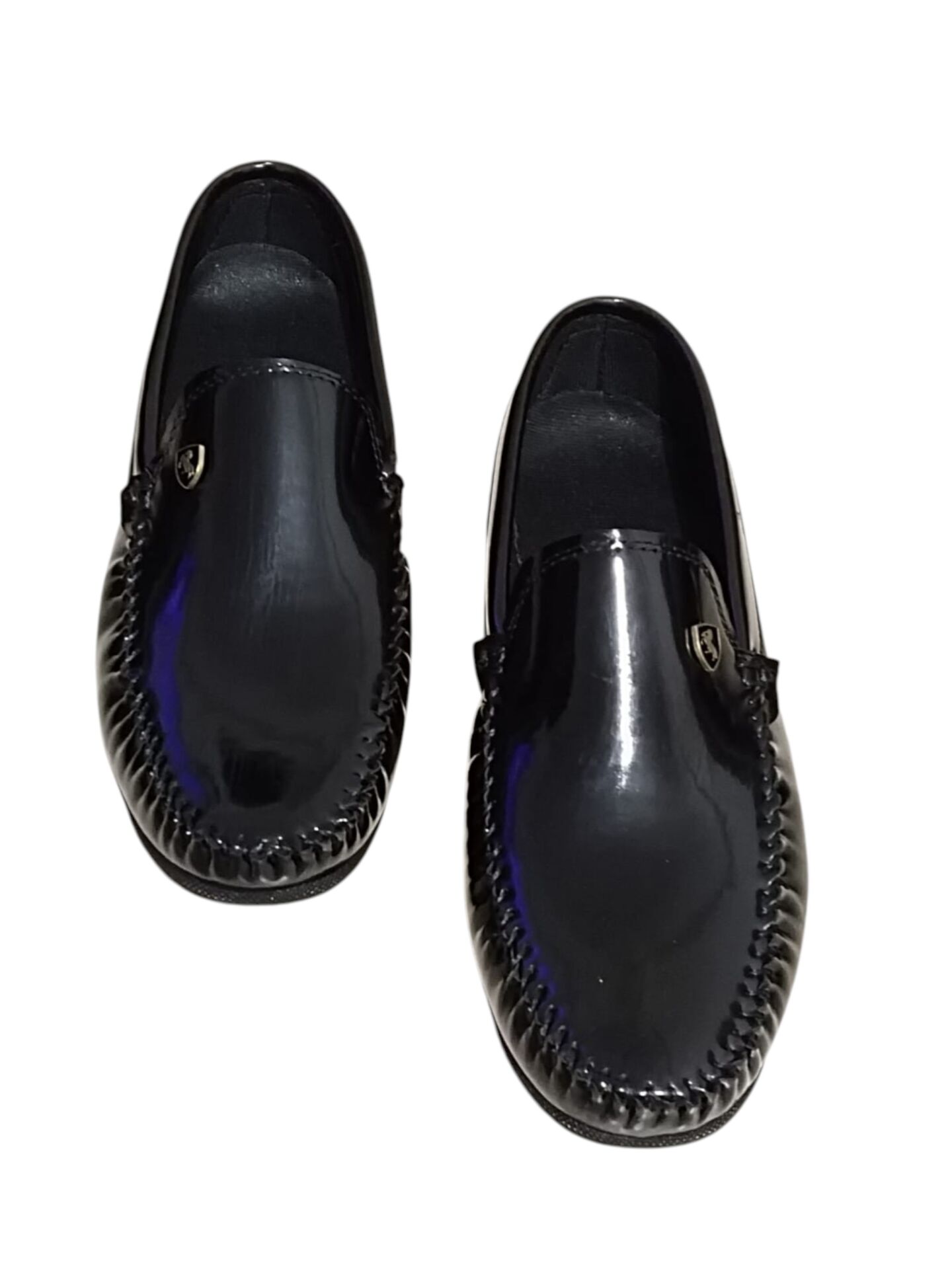 Siyah Erkek Rugan Loafer Ayakkabı