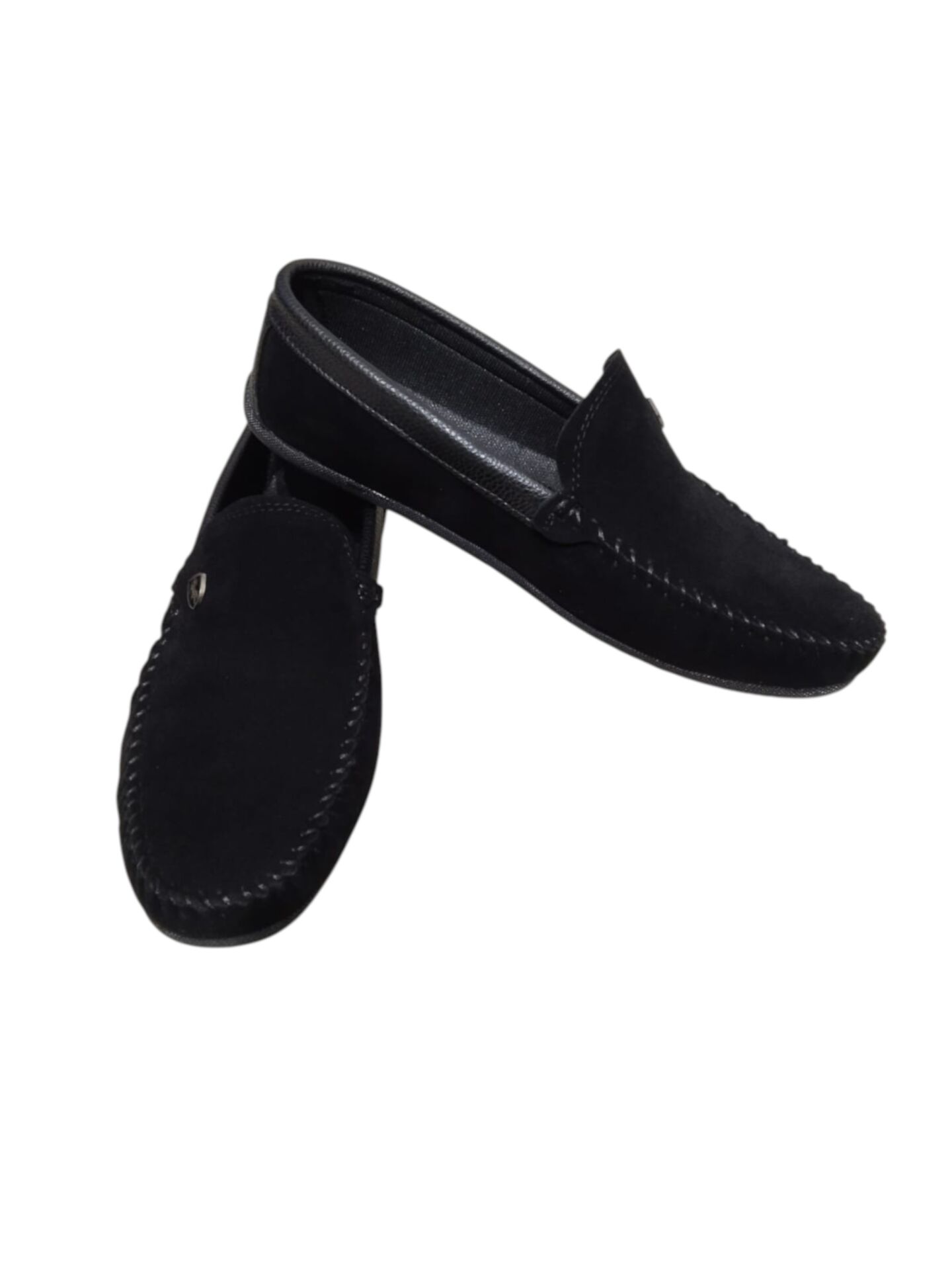 Siyah Süet Erkek Loafer Ayakkabı